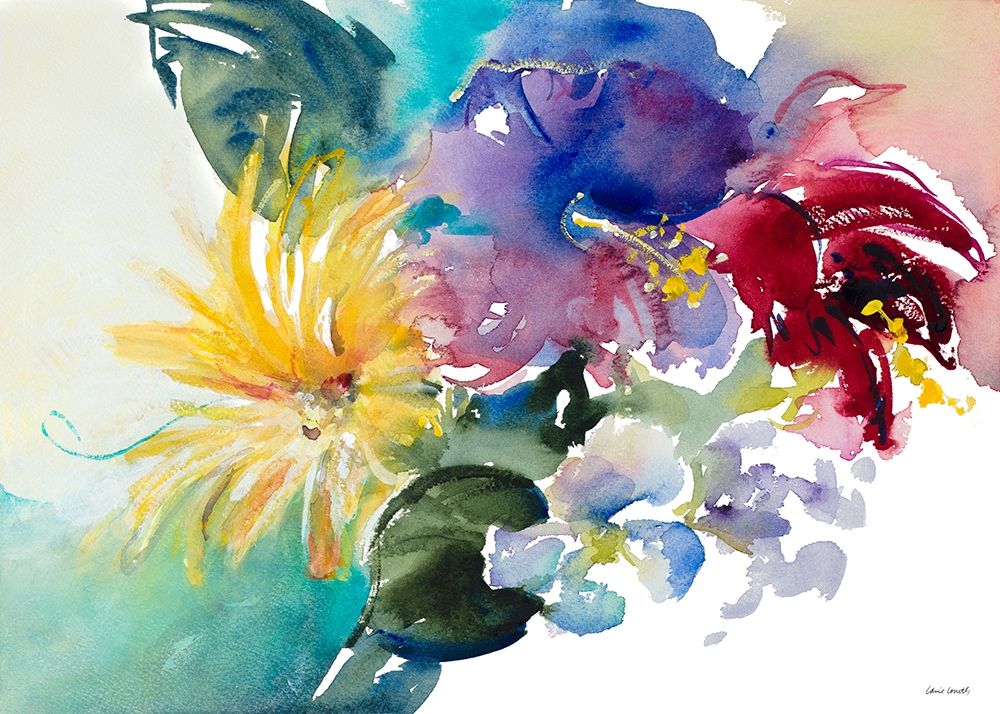 Tropical Breeze Floral art print by Lanie Loreth for $57.95 CAD
