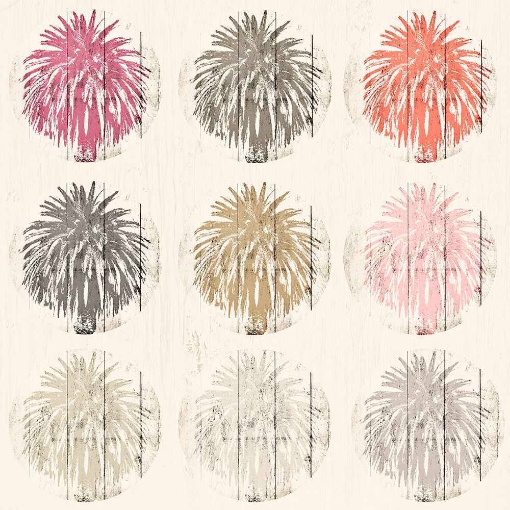 Tropical Palm Tree Collection art print by Dan Meneely for $57.95 CAD