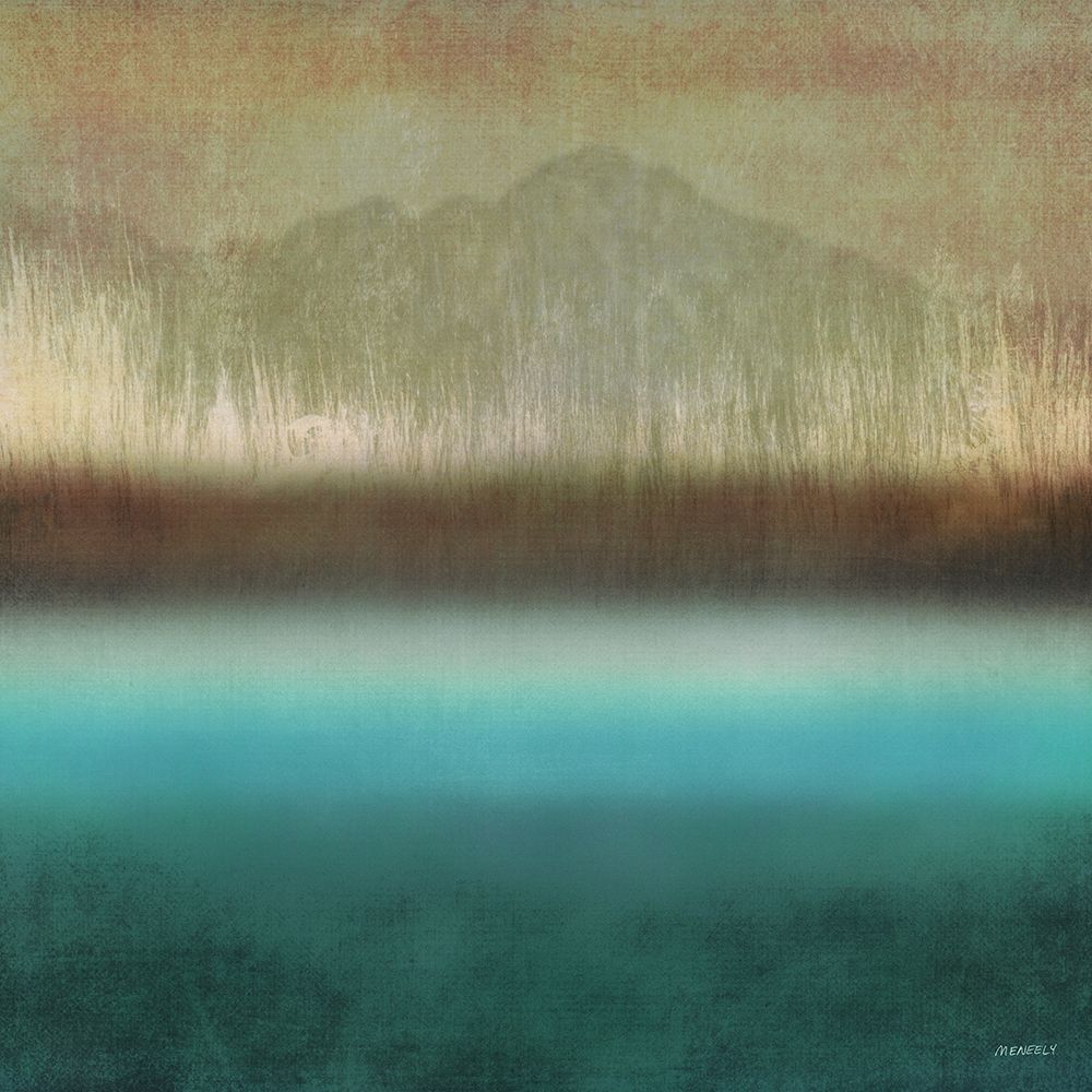 Loon Lake In Teal I art print by Dan Meneely for $57.95 CAD