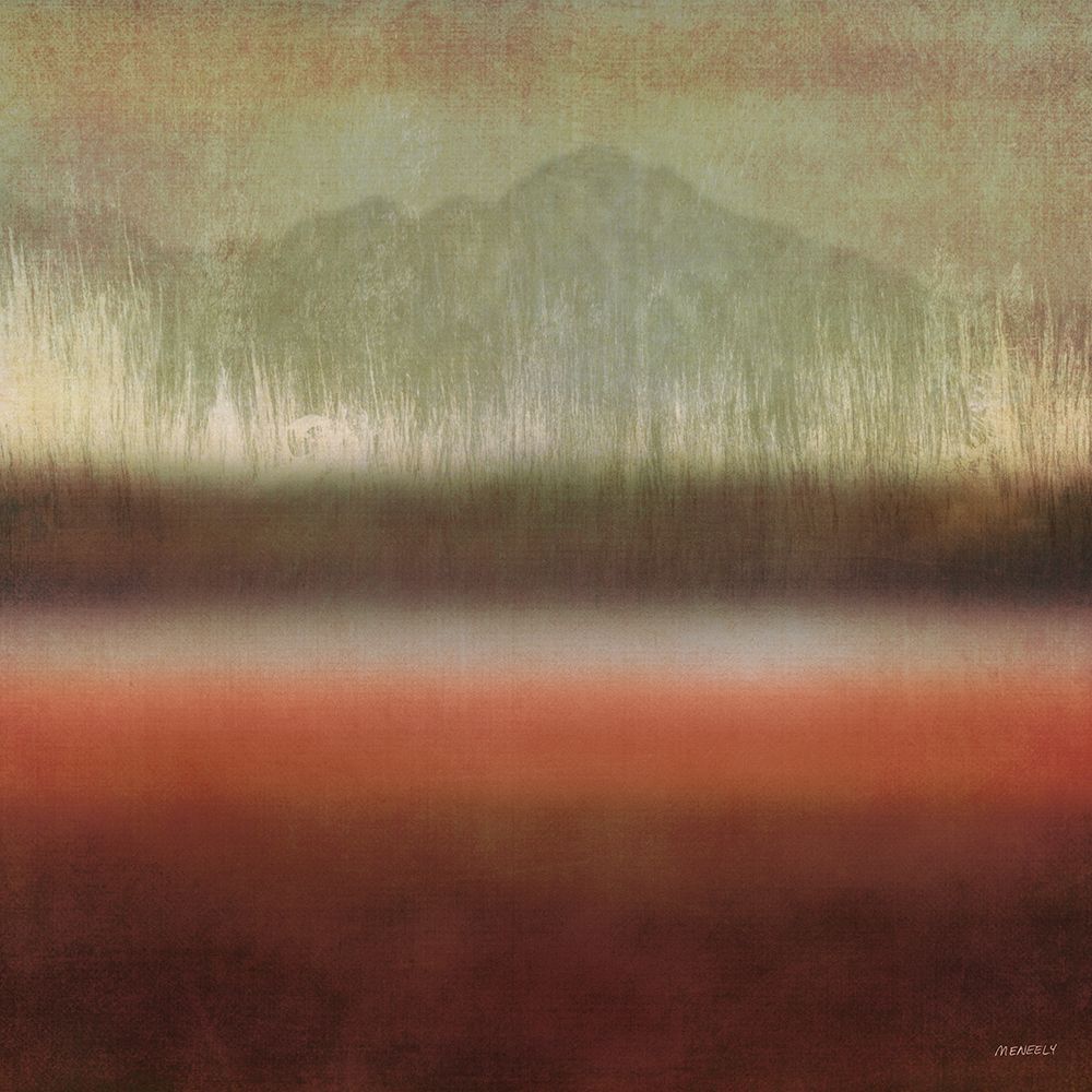 Loon Lake In Reds I art print by Dan Meneely for $57.95 CAD