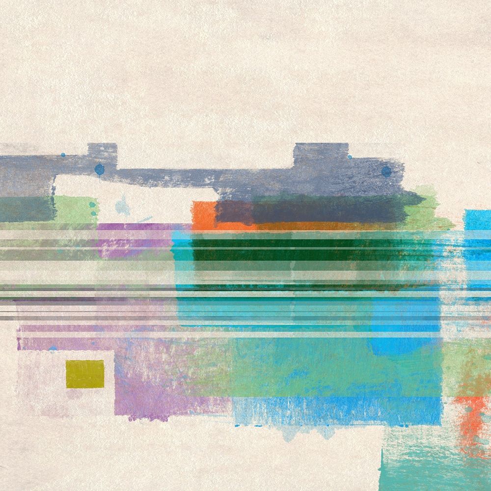 Summer Squares I art print by Dan Meneely for $57.95 CAD