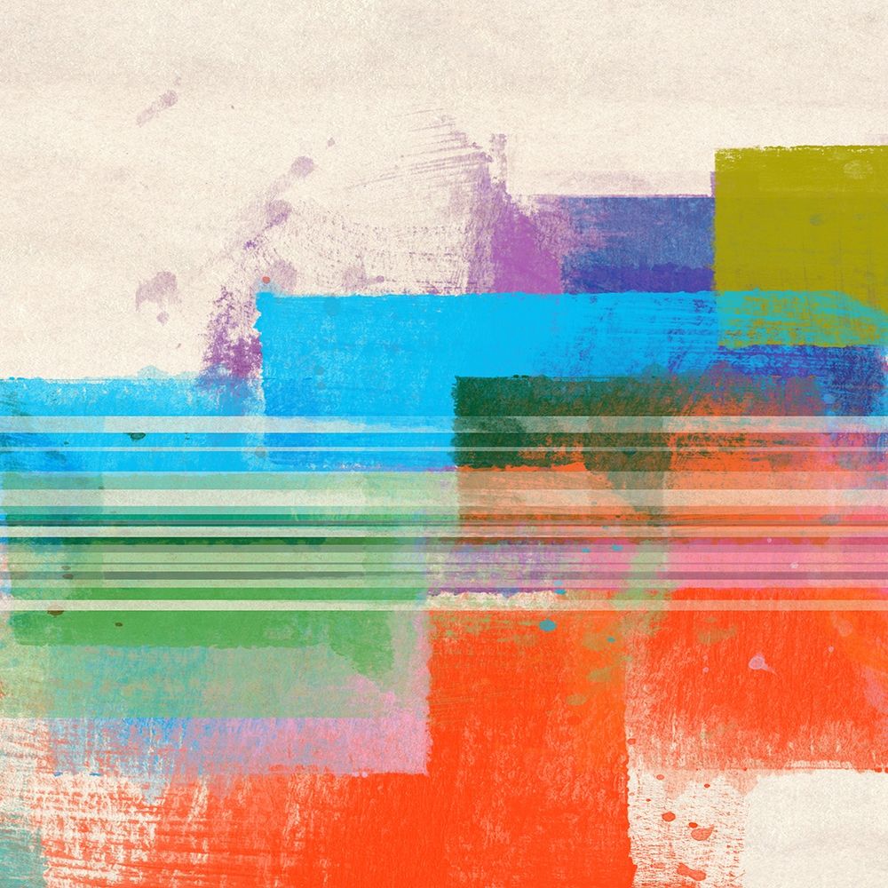 Summer Squares II art print by Dan Meneely for $57.95 CAD