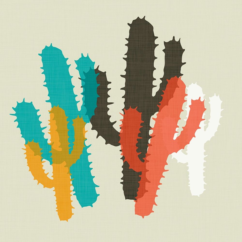 Modern Cacti I art print by SD Graphics Studio for $57.95 CAD