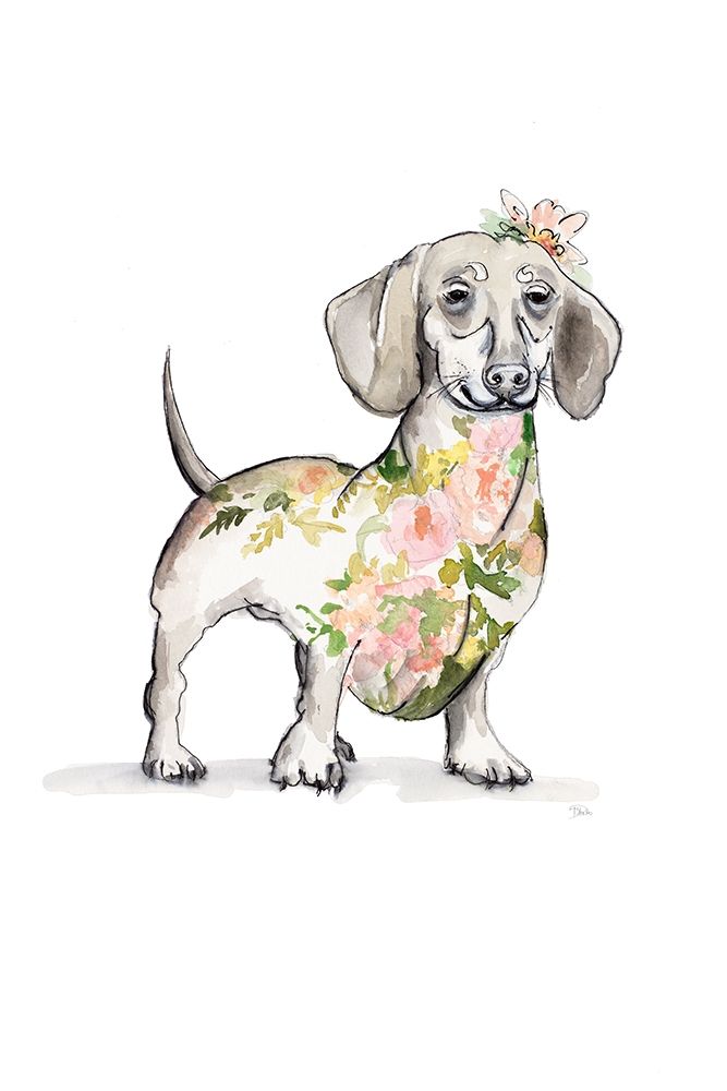Happy Doggie art print by Patricia Pinto for $57.95 CAD