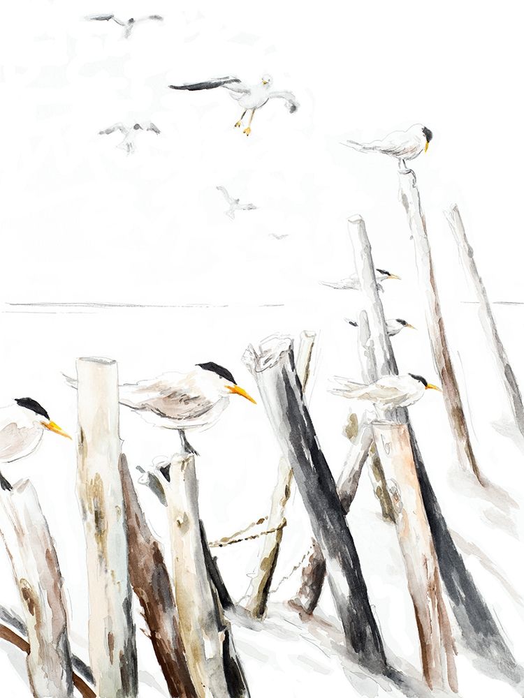 Gull Point art print by Patricia Pinto for $57.95 CAD