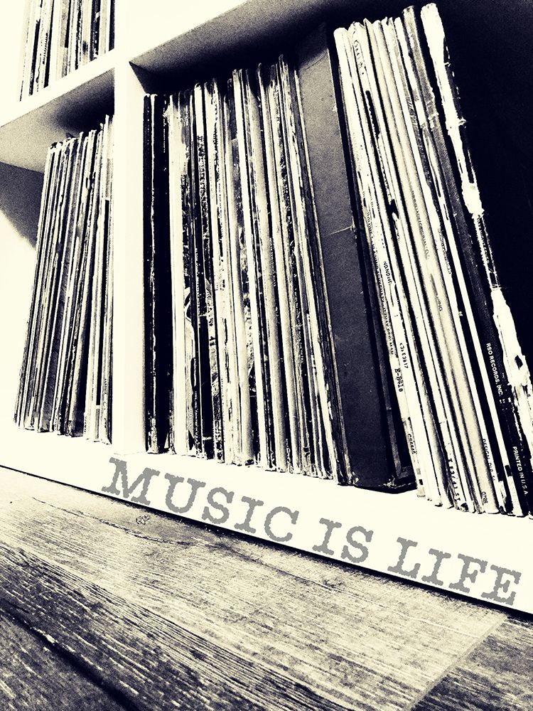 Music Is Life art print by Emily Navas for $57.95 CAD