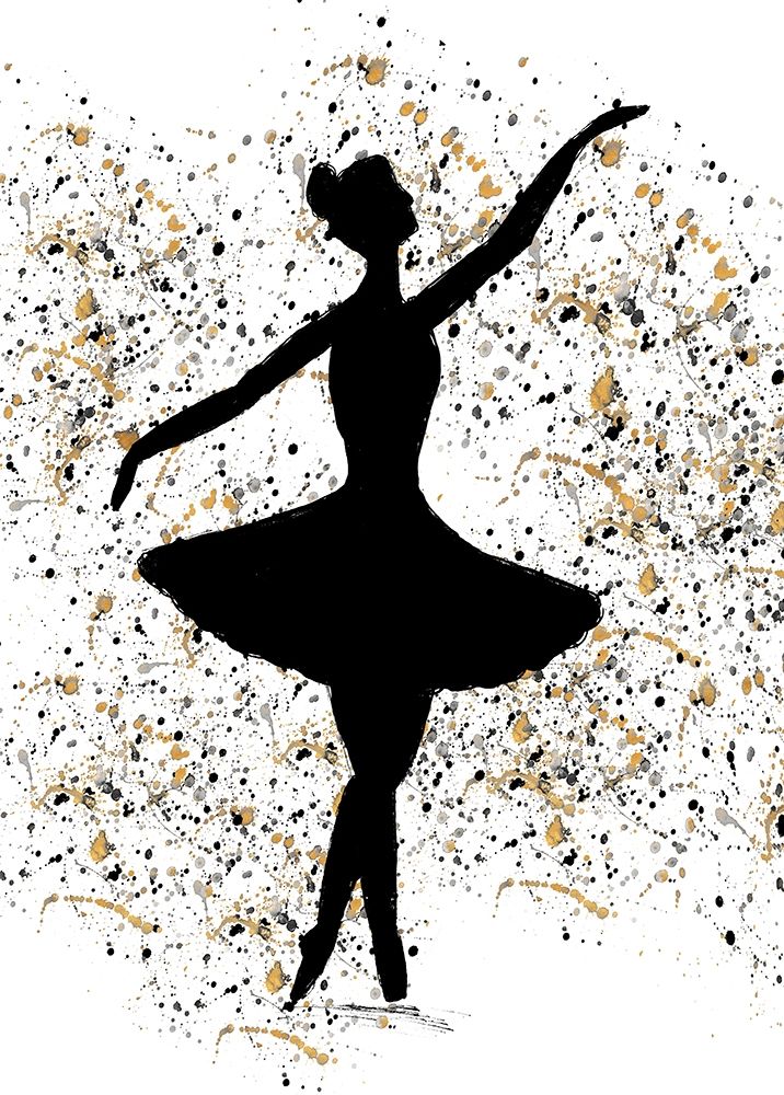 Ballerina Silhouette II art print by Kali Wilson for $57.95 CAD