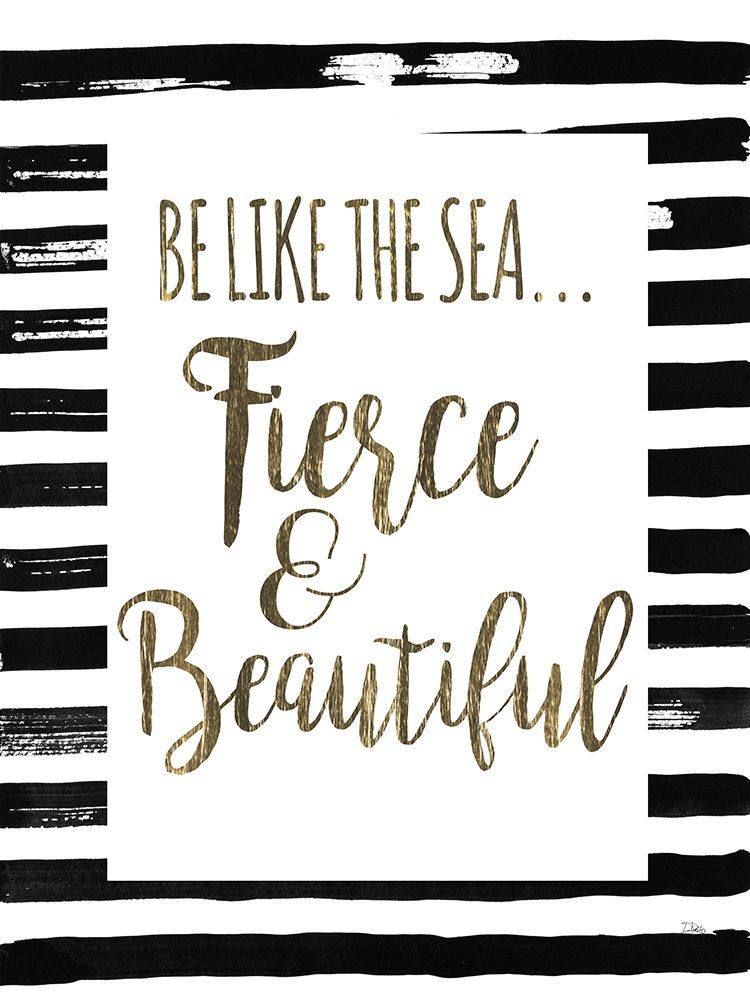 Be Like the Sea art print by Patricia Pinto for $57.95 CAD