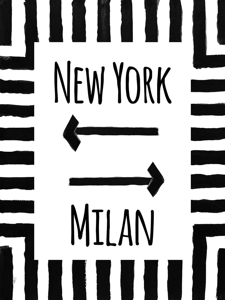 NY or Milan art print by Patricia Pinto for $57.95 CAD
