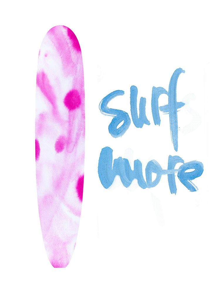 Surf More art print by Susan Bryant for $57.95 CAD