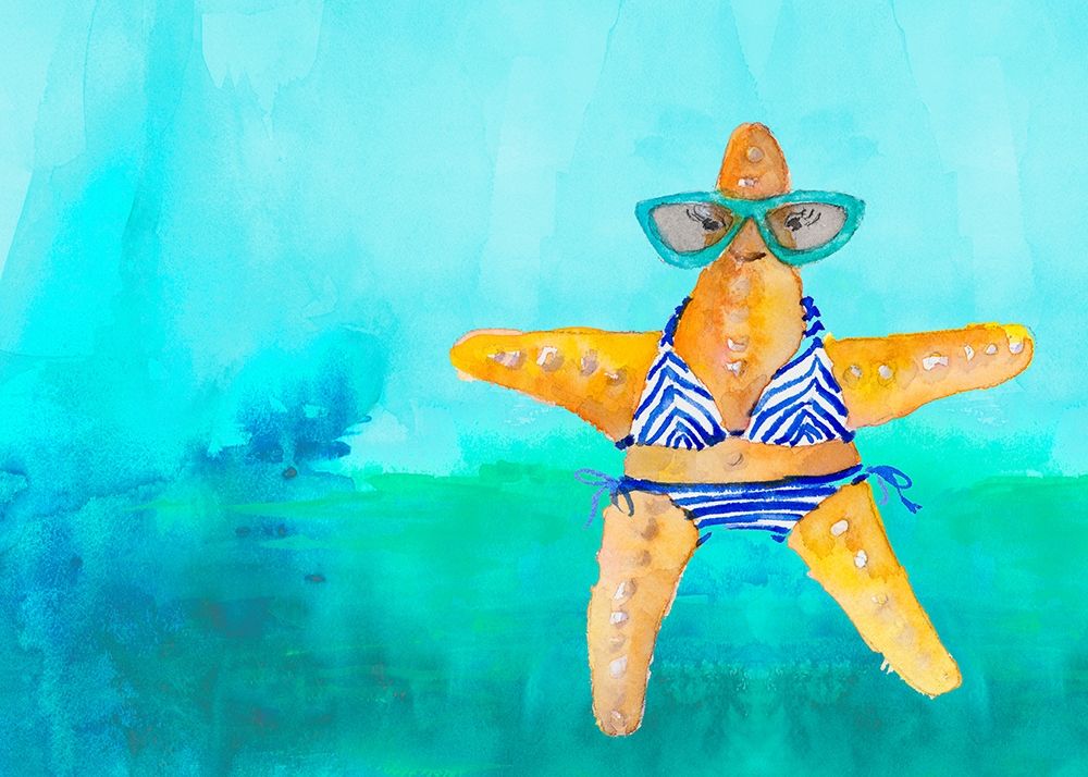 Fun Under The Sea I art print by Lanie Loreth for $57.95 CAD