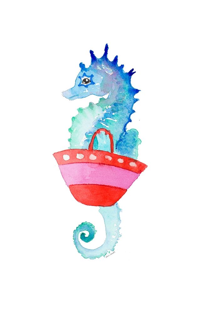 Grab Your Beach Bag I art print by Lanie Loreth for $57.95 CAD