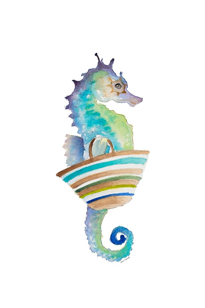 Grab Your Beach Bag II art print by Lanie Loreth for $57.95 CAD