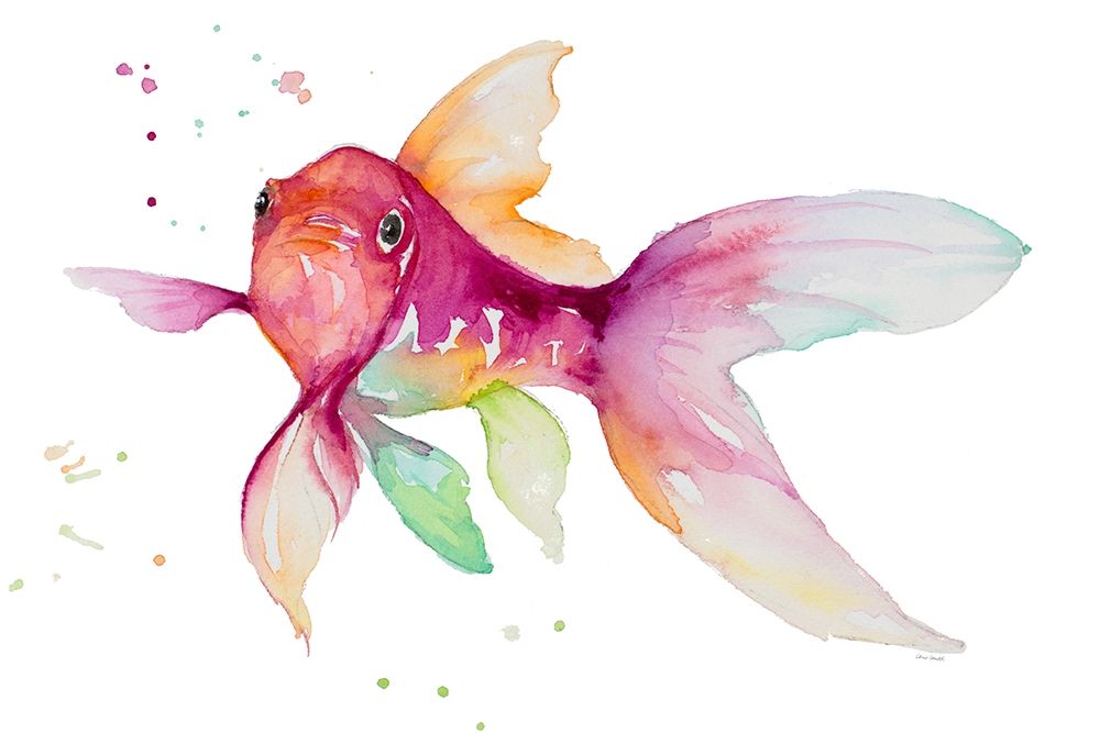 Aquarium Life I art print by Lanie Loreth for $57.95 CAD