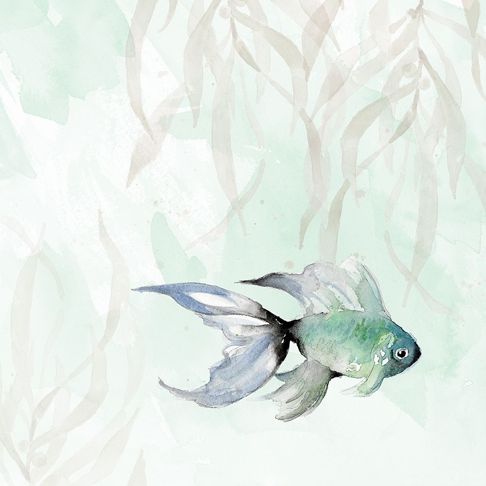 Aqua Marine Life II art print by Lanie Loreth for $57.95 CAD