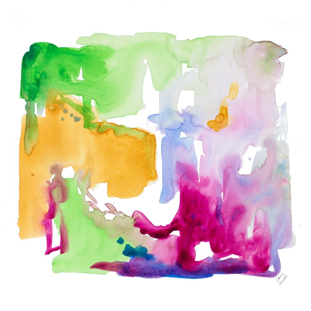 Summer Abstract I art print by Lanie Loreth for $57.95 CAD