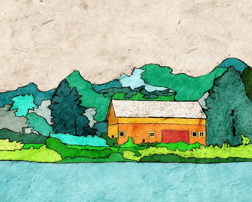 Lake Side art print by Ynon Mabat for $57.95 CAD