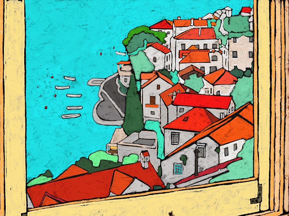 Along the Coast art print by Ynon Mabat for $57.95 CAD