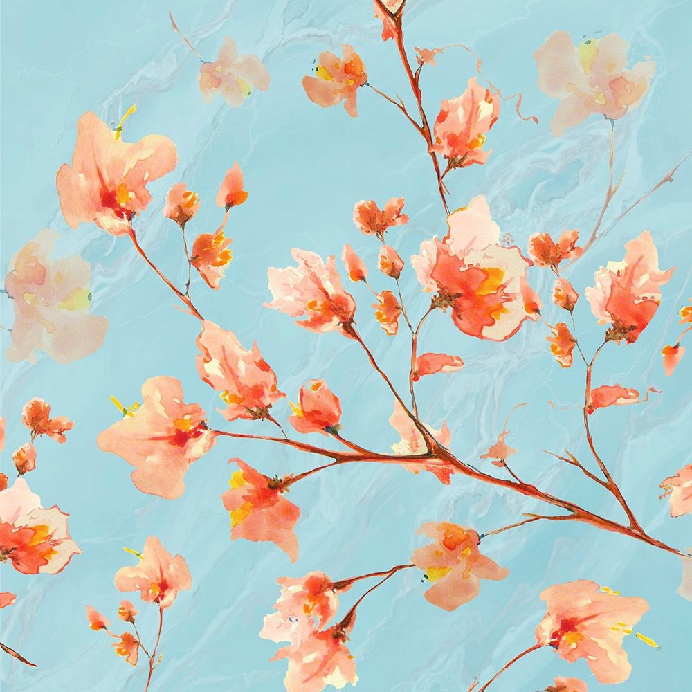 Early Americana Floral I art print by Diannart for $57.95 CAD