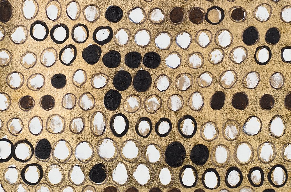 African Circles with Gold art print by Patricia Pinto for $57.95 CAD