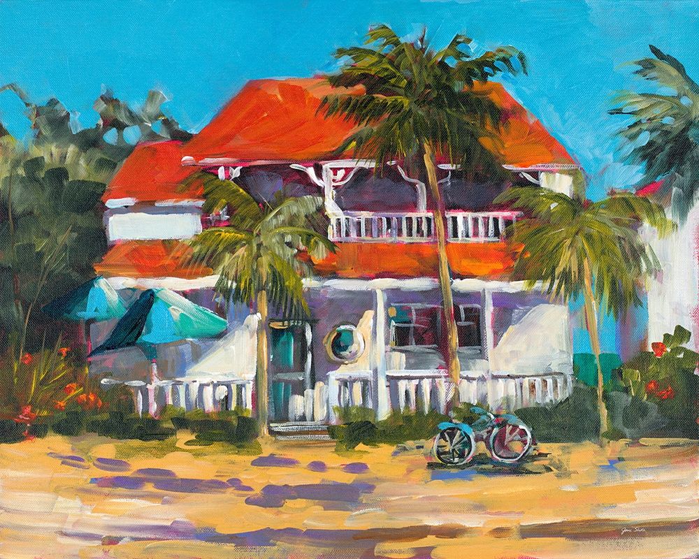Oceanview Home art print by Jane Slivka for $57.95 CAD
