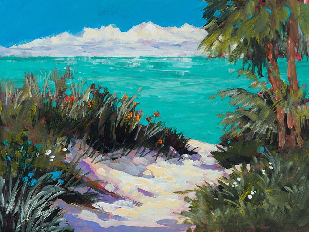 Tarpon Beach art print by Jane Slivka for $57.95 CAD