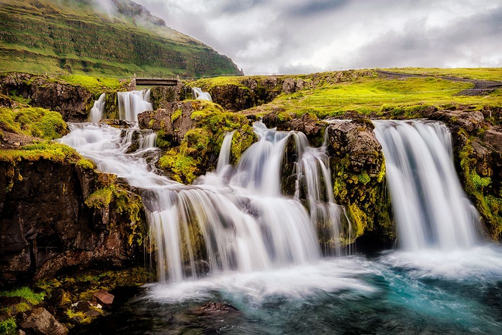 Beneath the Falls art print by Andy Amos for $57.95 CAD