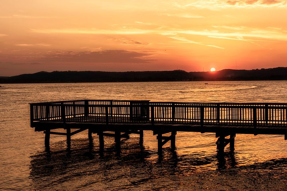 Lake Sunset art print by Andy Amos for $57.95 CAD