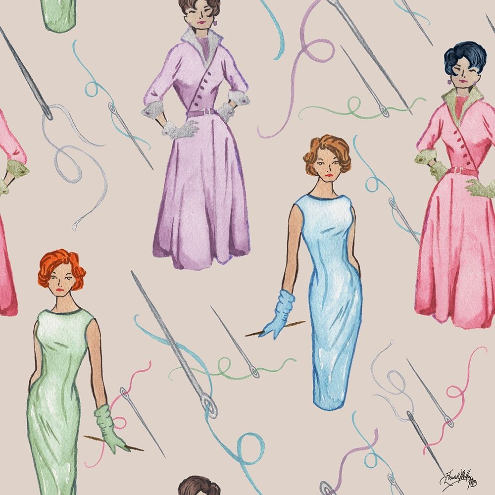 Fashion Tools VI art print by Mary Beth Baker for $57.95 CAD