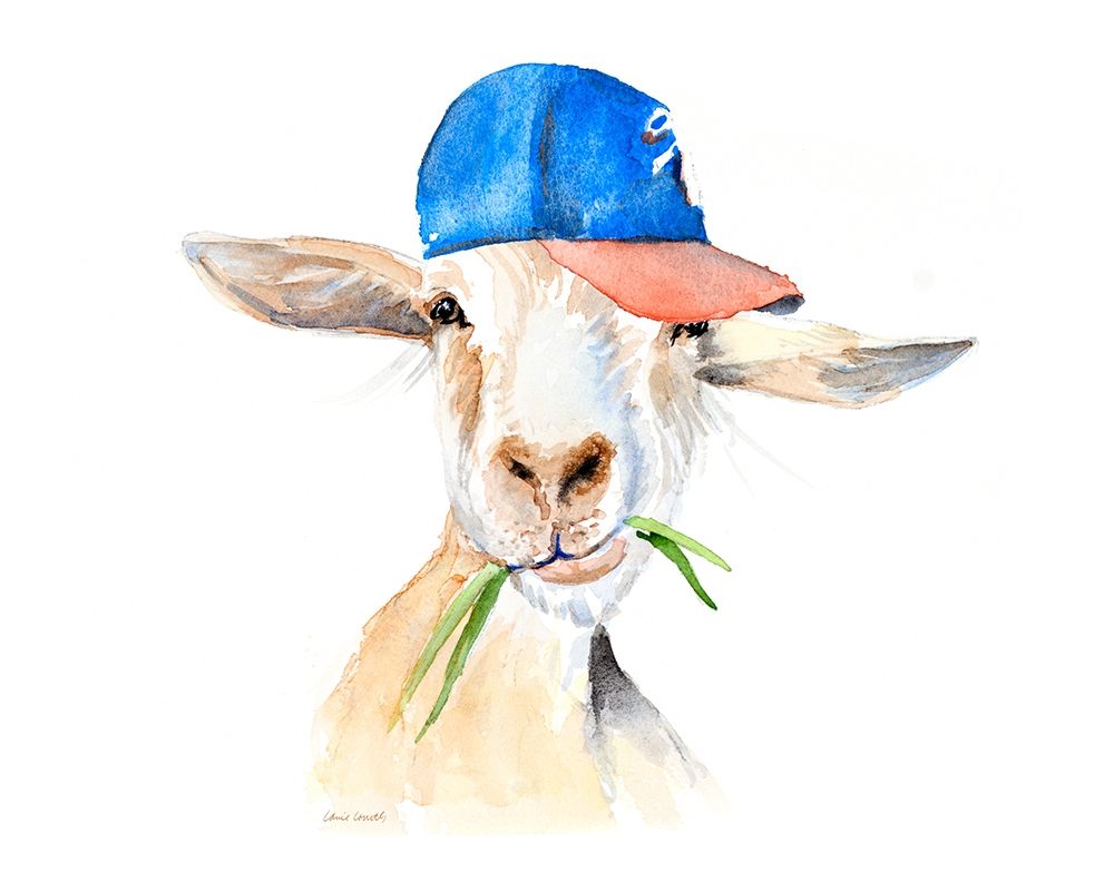 Cool Goat art print by Lanie Loreth for $57.95 CAD