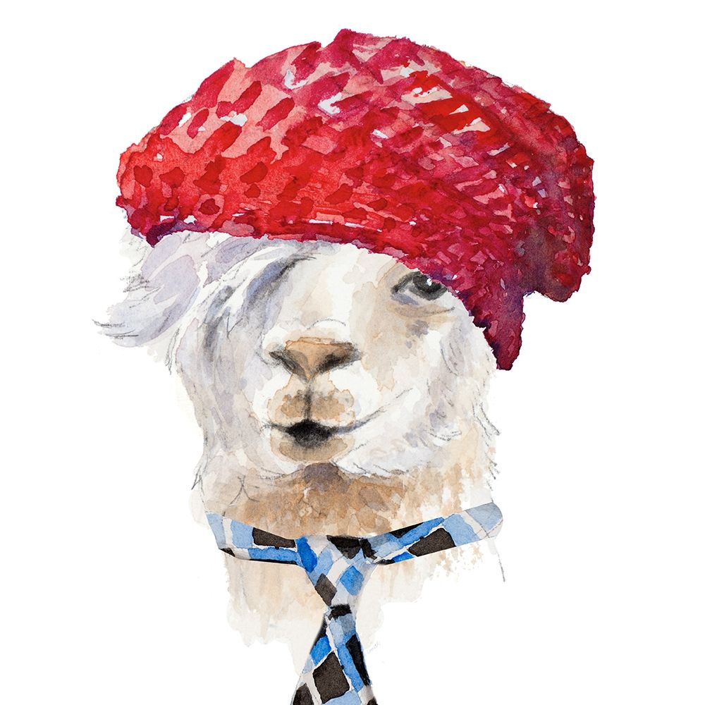 Fashion Llama art print by Lanie Loreth for $57.95 CAD