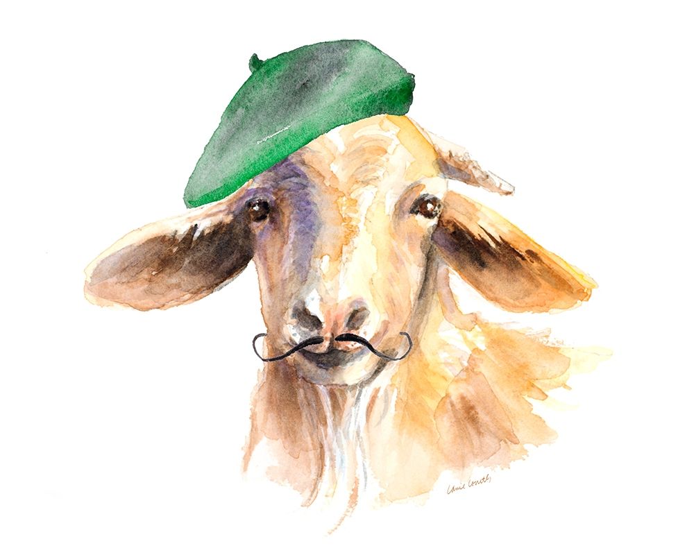 French Goat art print by Lanie Loreth for $57.95 CAD