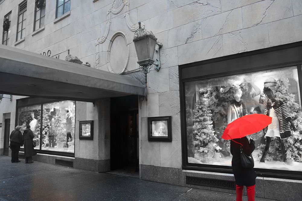 Shopping Downtown art print by Bill Carson Photography for $57.95 CAD