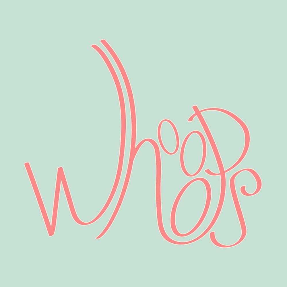 Whoops art print by SD Graphics Studio for $57.95 CAD