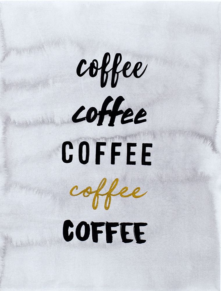 Coffee Ideas art print by Amaya for $57.95 CAD