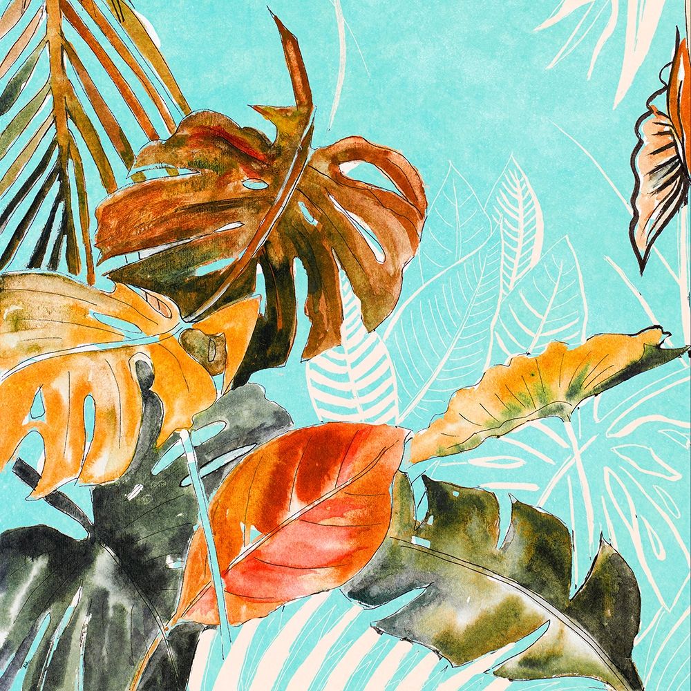 Palma Selvas on Blue II art print by Patricia Pinto for $57.95 CAD