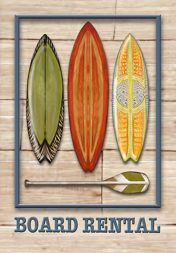 Board Rental art print by Diannart for $57.95 CAD
