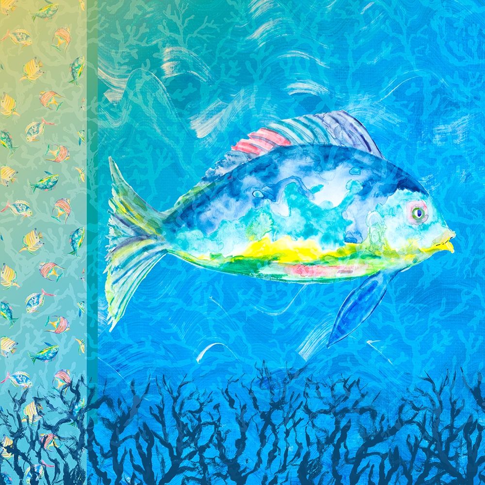 Under the Sea III art print by Julie DeRice for $57.95 CAD