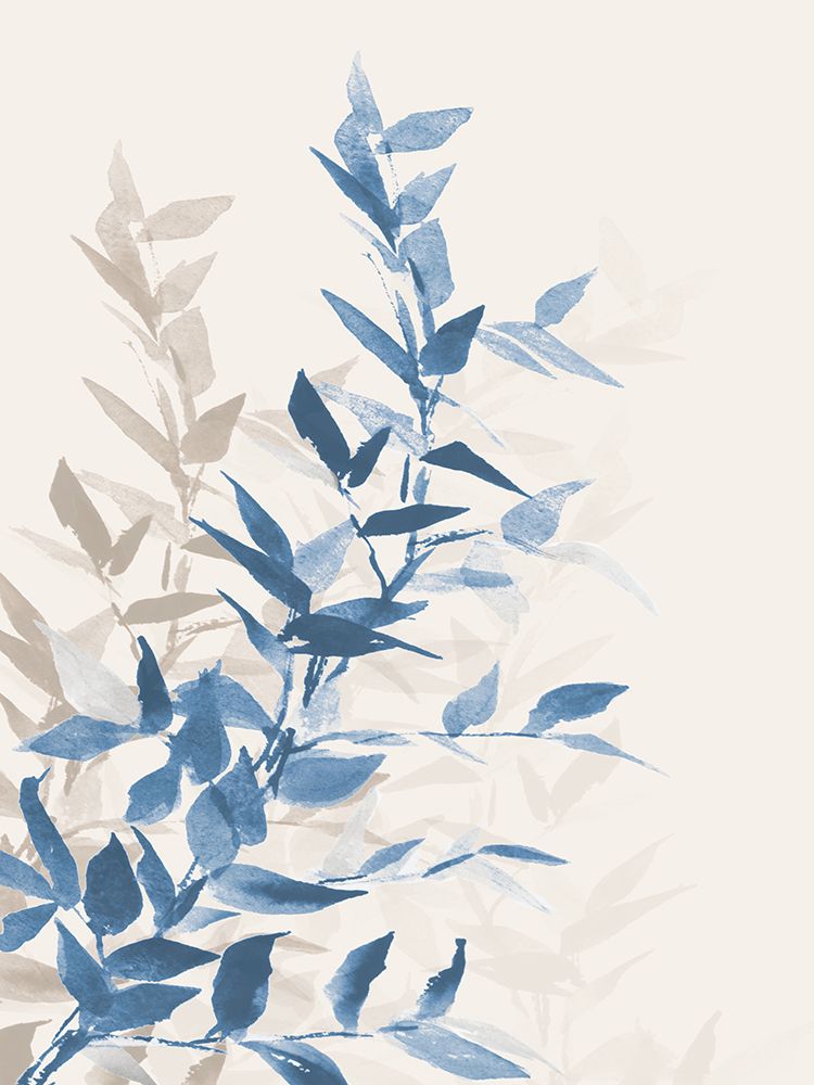 Blue Branch I art print by Lanie Loreth for $57.95 CAD