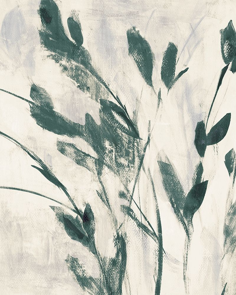 Green Misty Leaves II art print by Lanie Loreth for $57.95 CAD