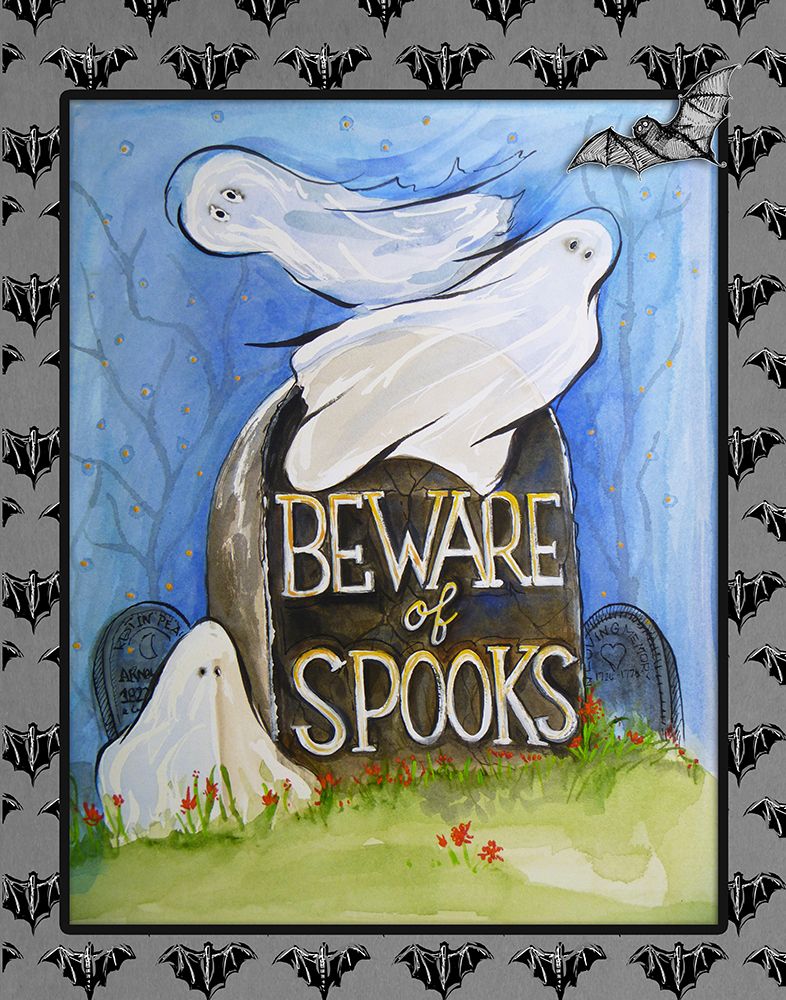 Beware of Spooks art print by Diannart for $57.95 CAD