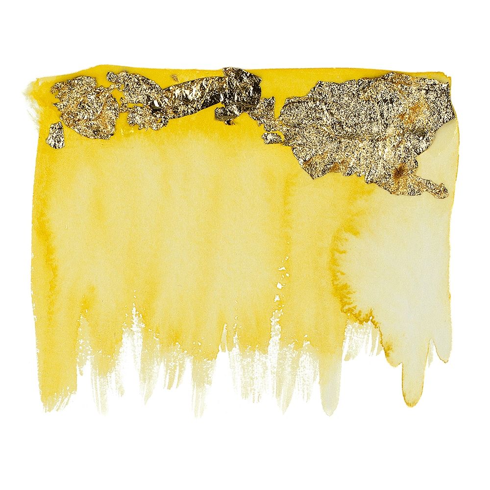 Gold Flake Yellow art print by B. Danelle for $57.95 CAD