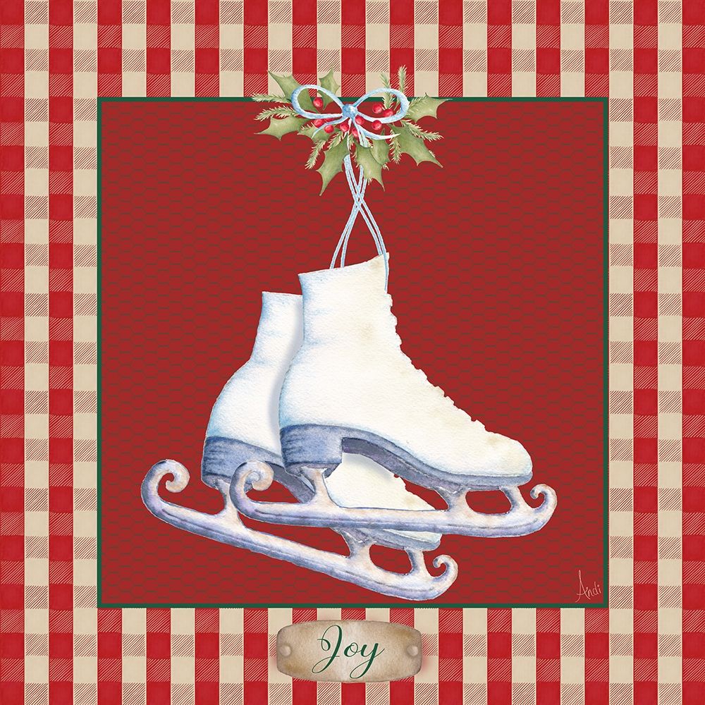 Hometown Christmas III art print by Andi Metz for $57.95 CAD