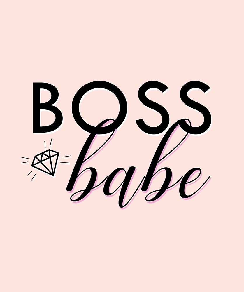Boss Babe art print by Anna Quach for $57.95 CAD