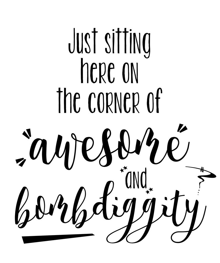Awesome and Bombdiggity art print by Anna Quach for $57.95 CAD