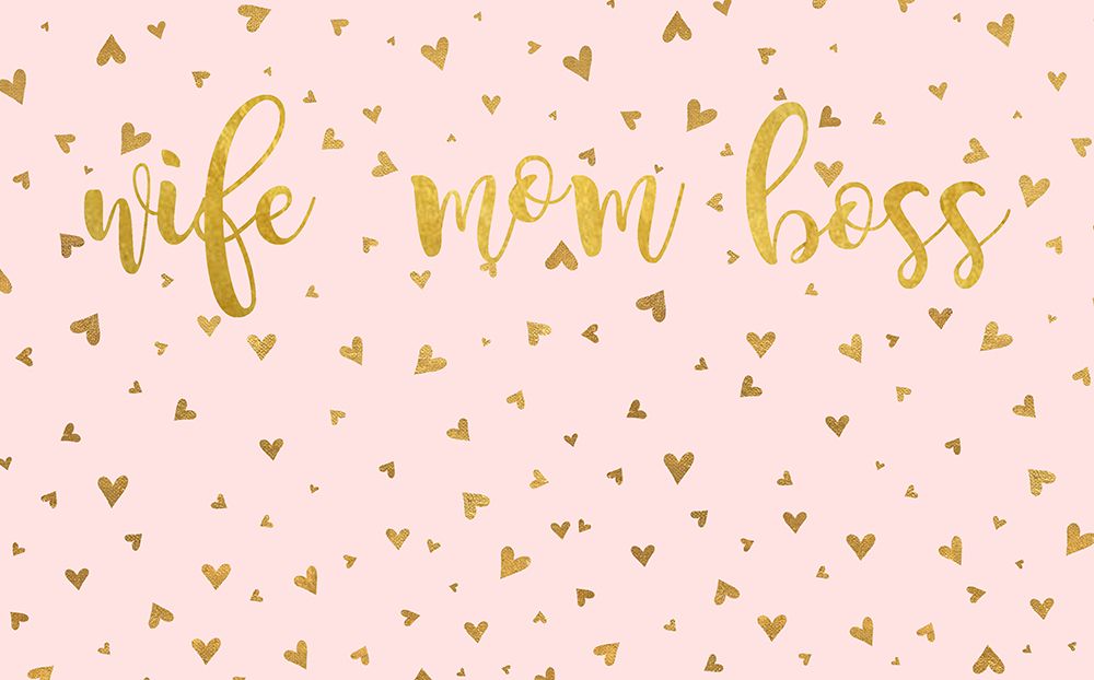Wife Mom Boss art print by Anna Quach for $57.95 CAD