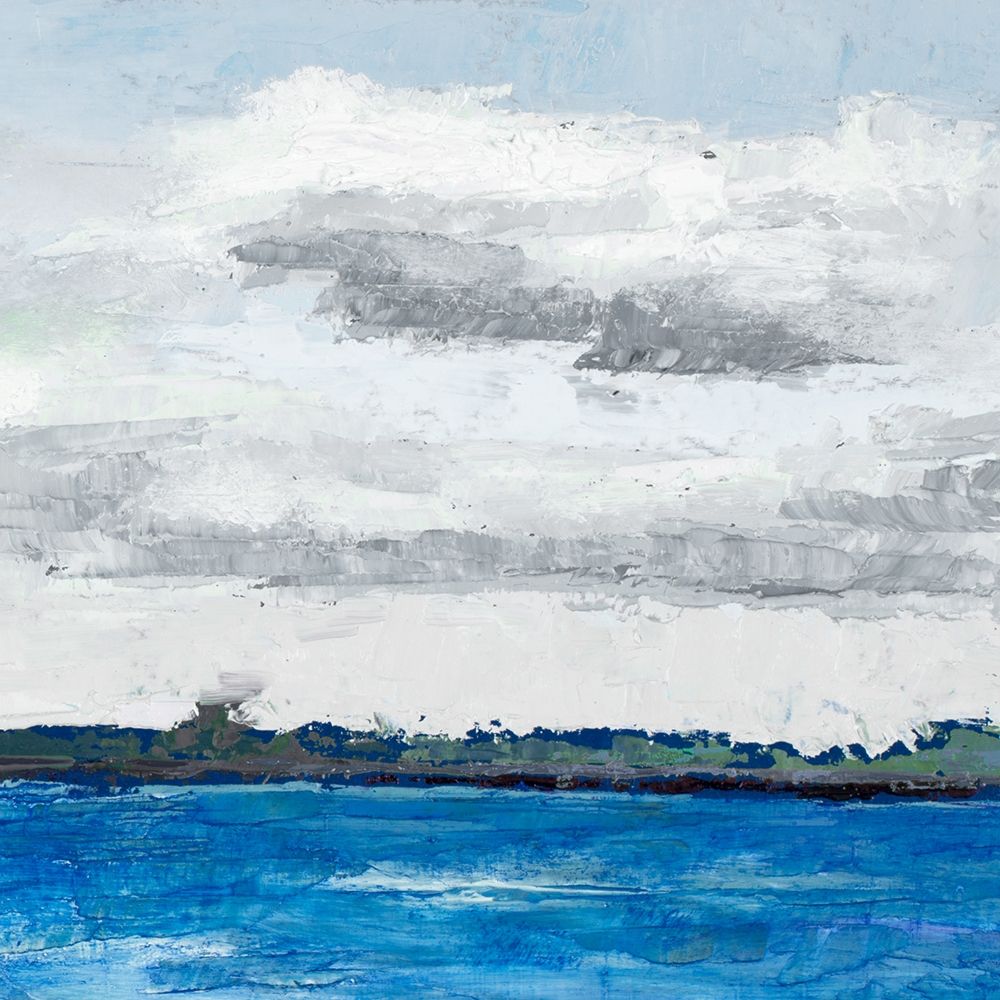Cloudy Shores art print by Jenny Green for $57.95 CAD