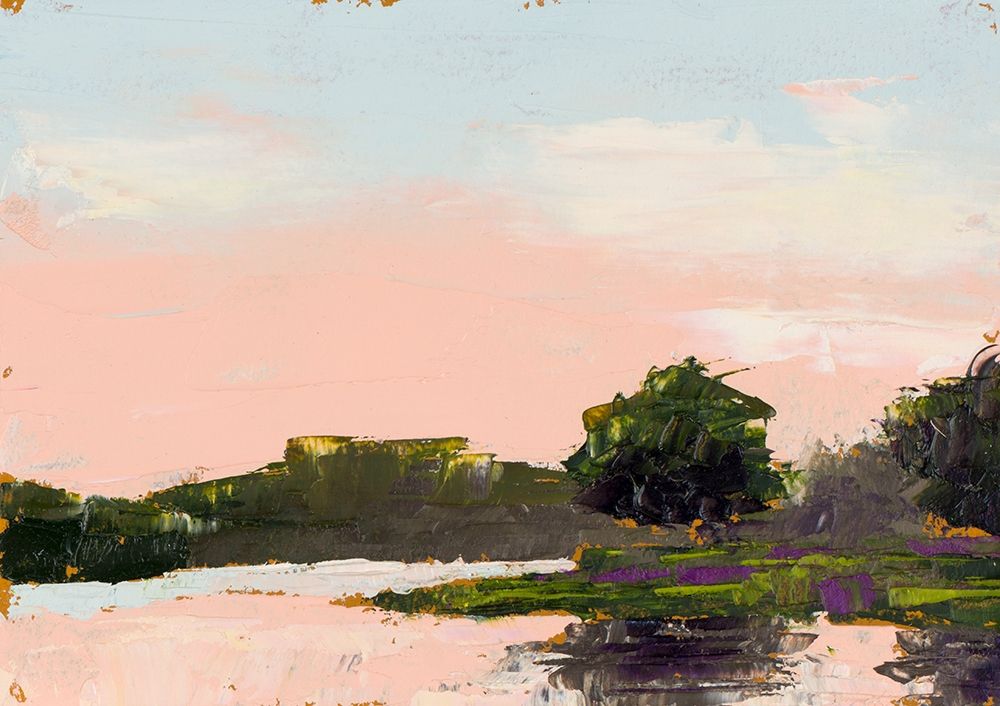 Soft Pink Skies art print by Jenny Green for $57.95 CAD