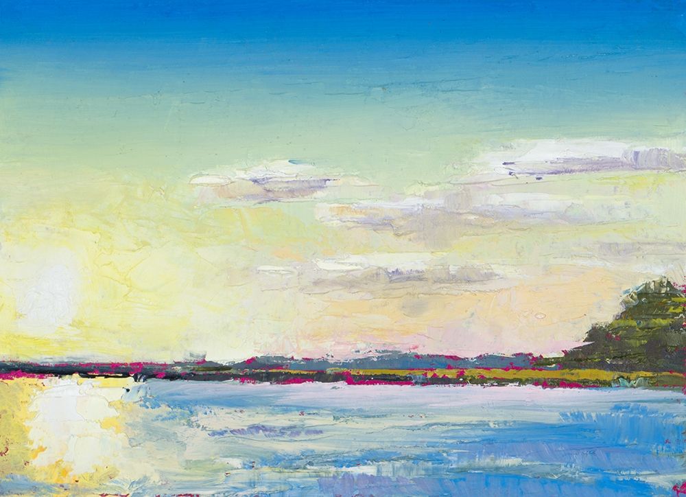 Sun on the Water art print by Jenny Green for $57.95 CAD