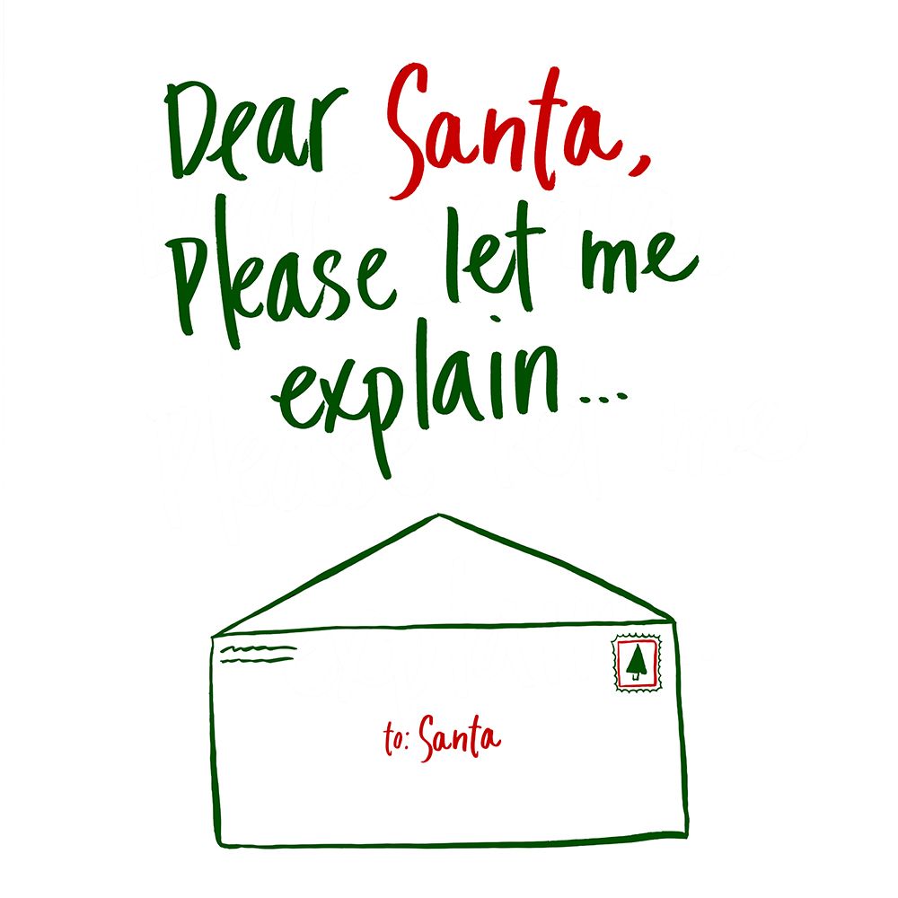 Dear Santa art print by SD Graphics Studio for $57.95 CAD